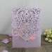Personalised Laser Cut Pocked Fold Wedding Invitations